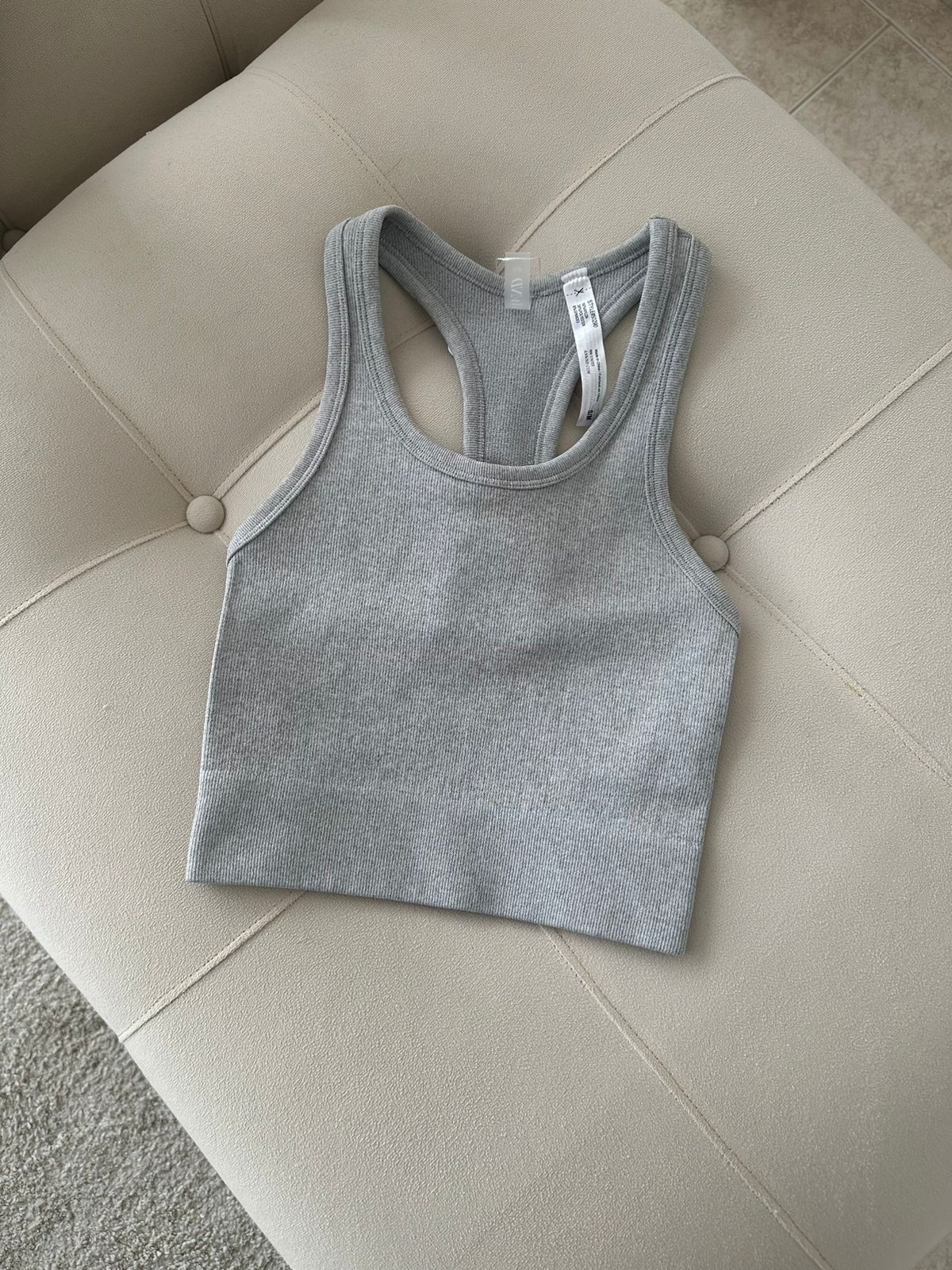 BÁSICA TANK TOP SUAVE GRIS