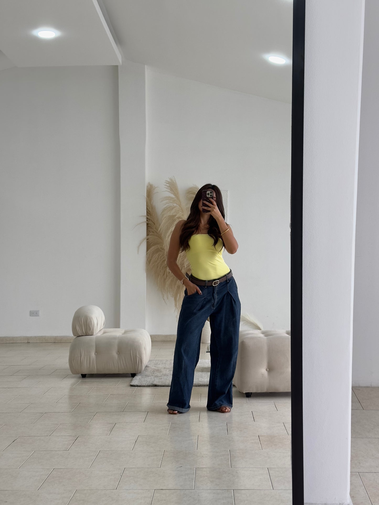 TOP STRAPLESS AMARILLO