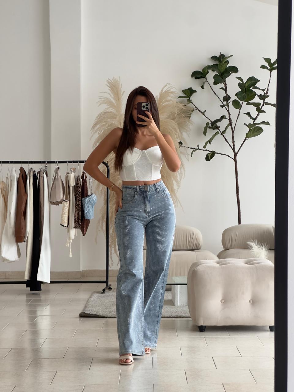 JEAN TIRO ALTO PEDRERIA