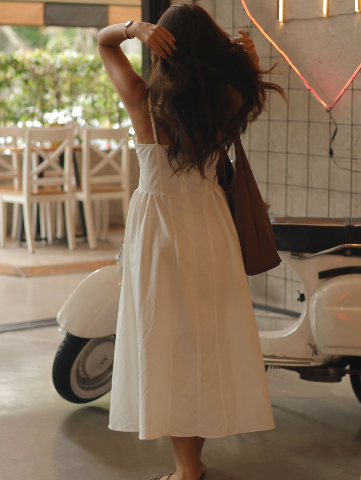 VESTIDO CORSET BLANCO LARGO