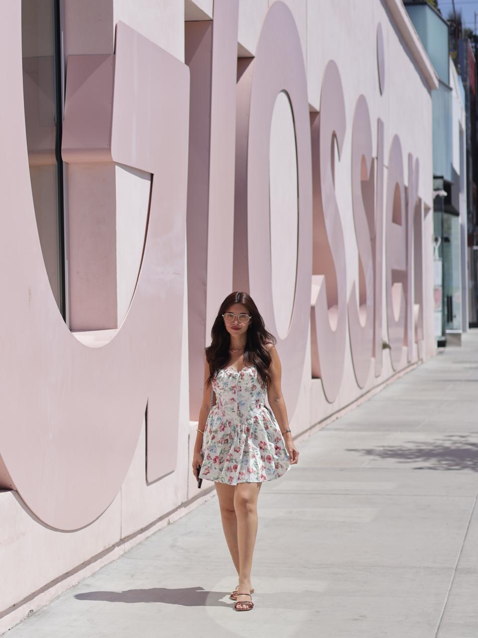 VESTIDO CORSET FLORAL DE TIRAS