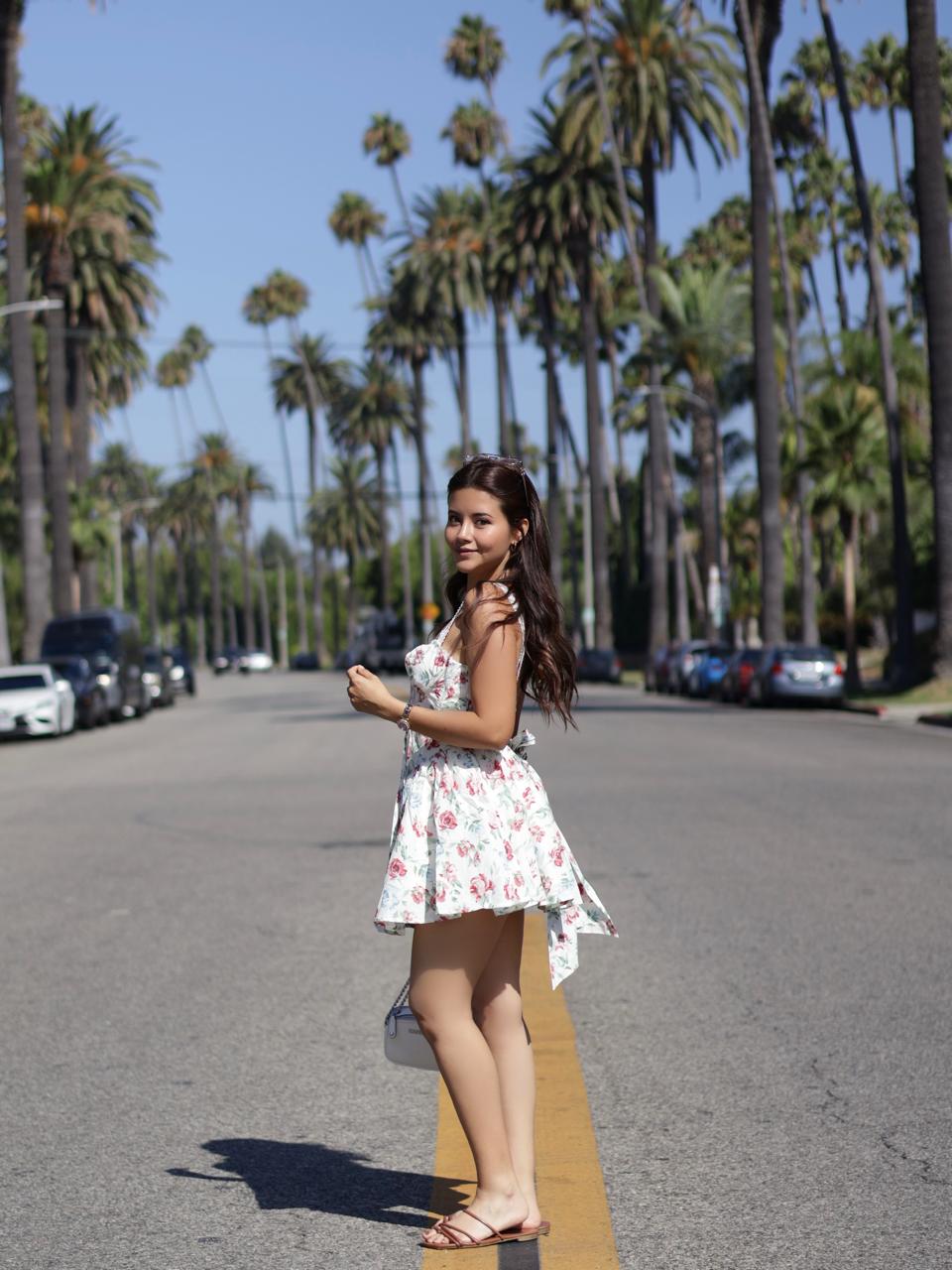 VESTIDO CORSET FLORAL DE TIRAS