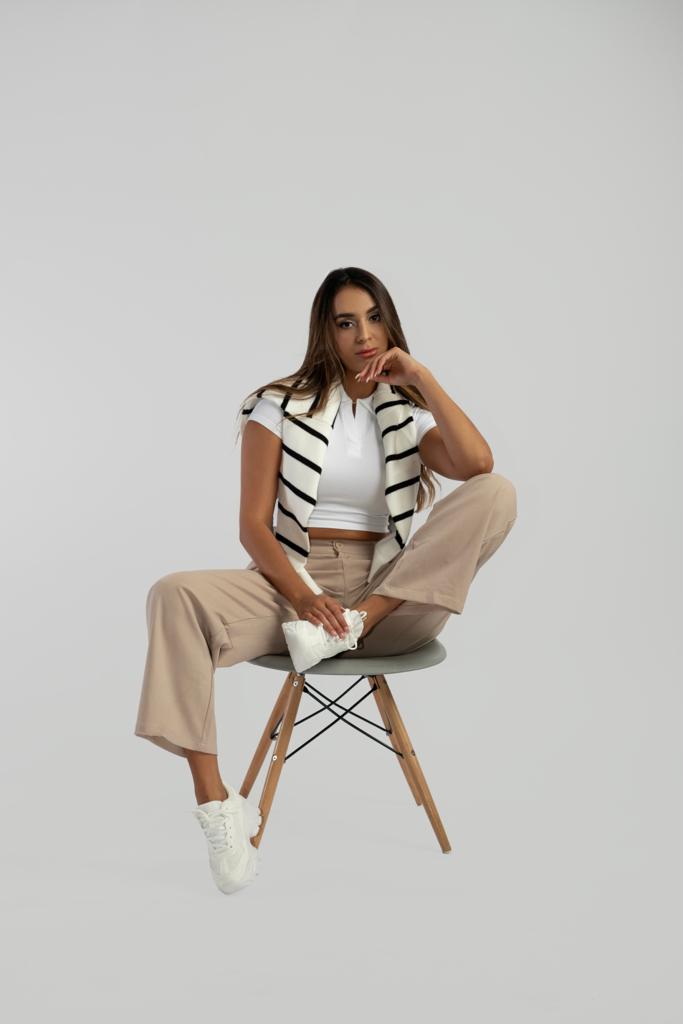 PANTALON EN TELA OLD MONEY