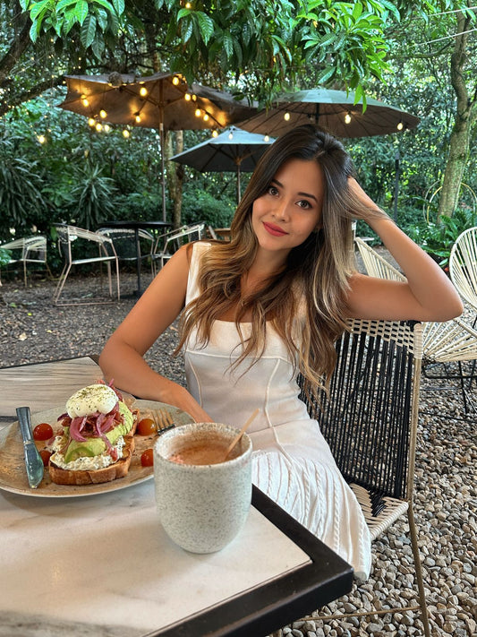 VESTIDO TEJIDO BLANCO