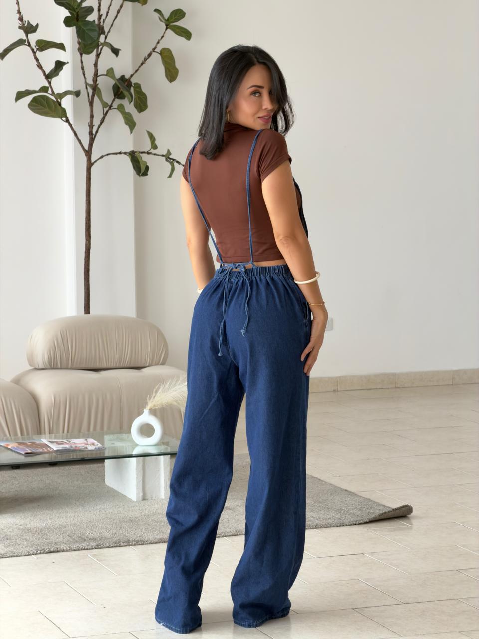 OVERALL PANTALON DENIM OSCURO