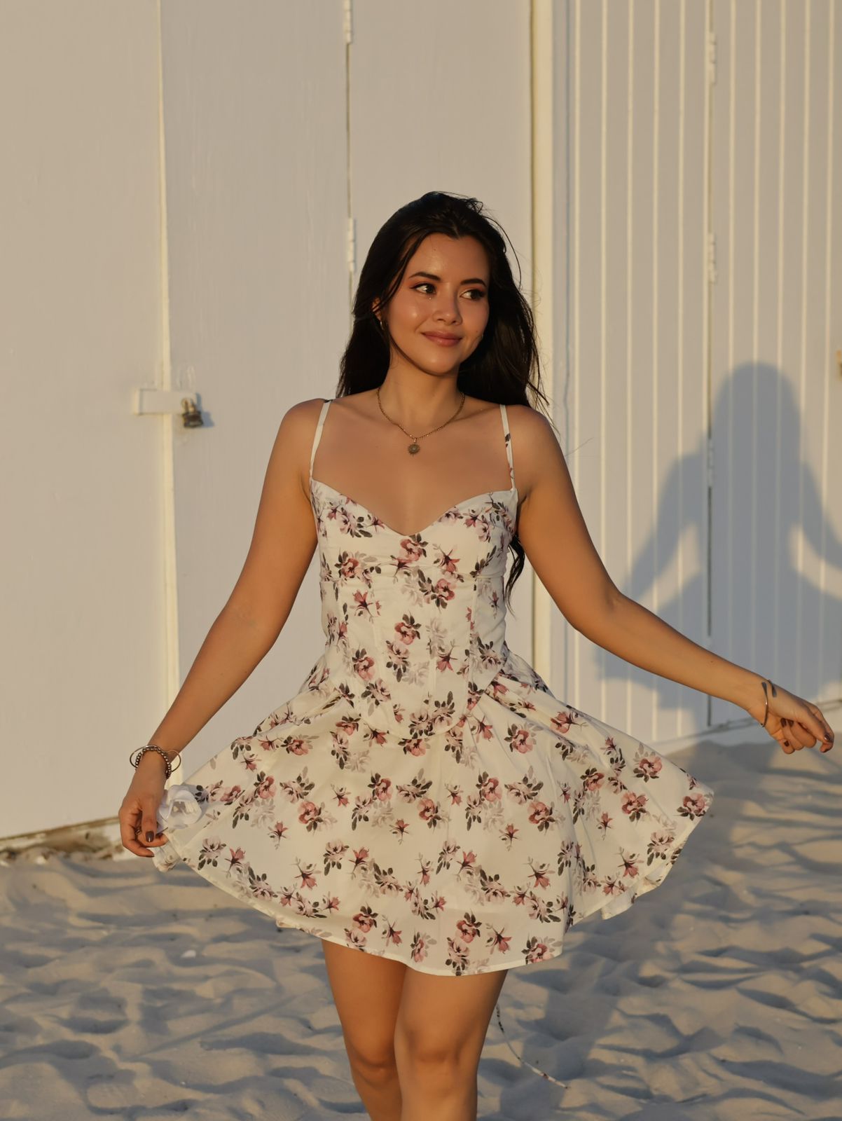 VESTIDO CORSET FLORAL