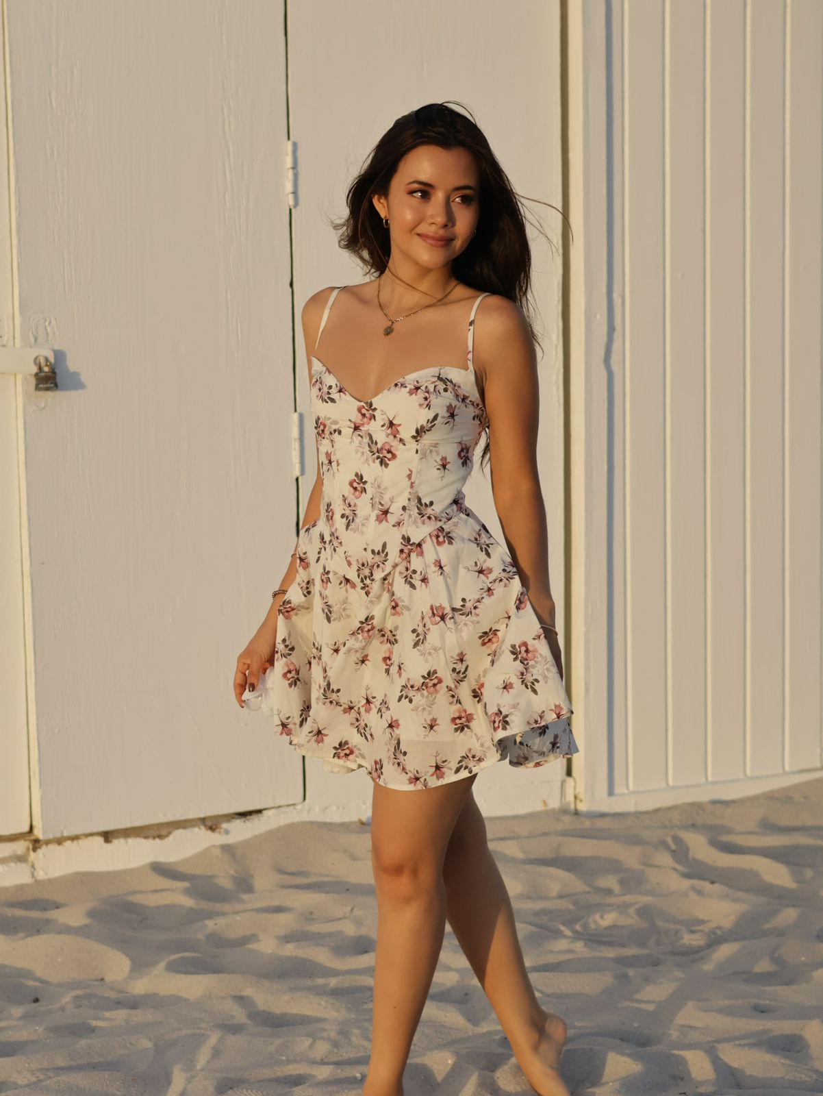 VESTIDO CORSET FLORAL