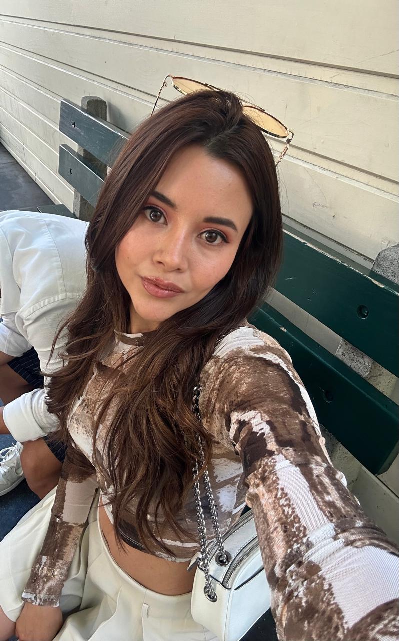 BLUSA MANGA LARGA MESH TIE DYE CAFÉS