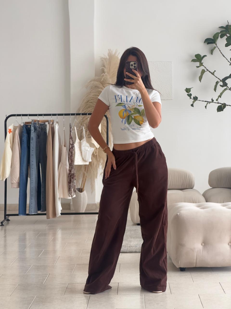 CAMISETA BLANCA AMALFI