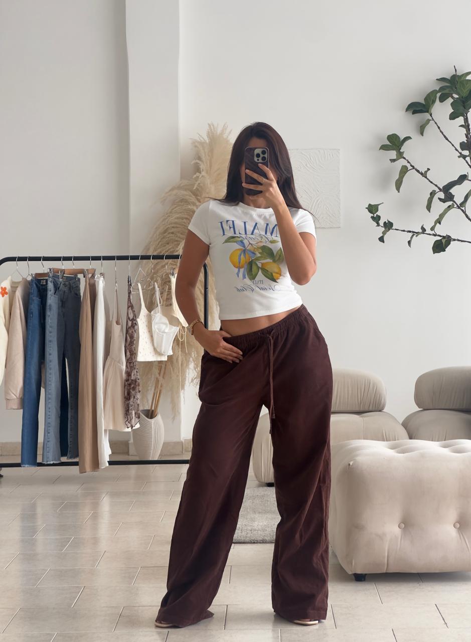 CAMISETA BLANCA AMALFI