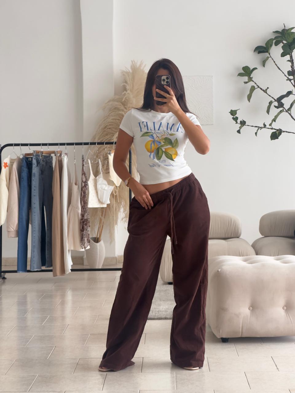 CAMISETA BLANCA AMALFI