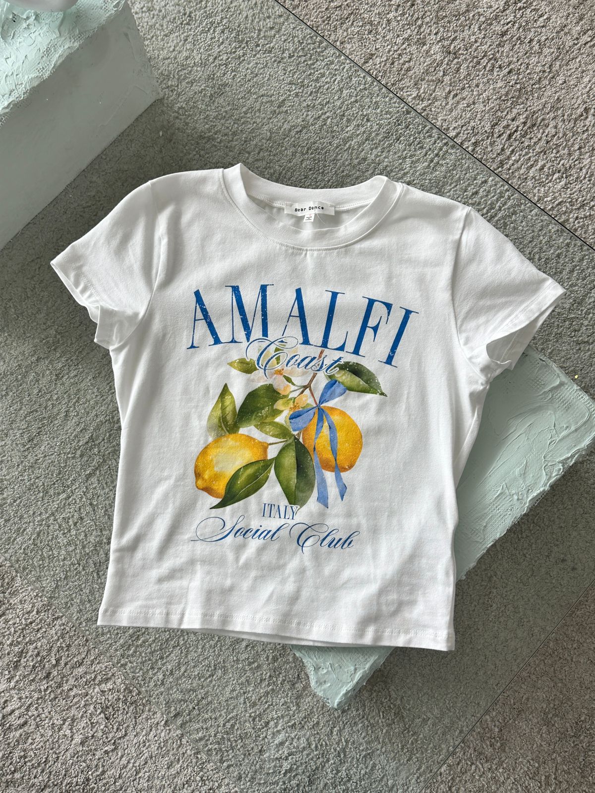 CAMISETA BLANCA AMALFI