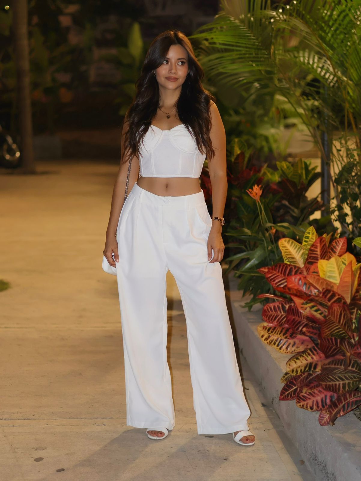 CORSET BLANCO ENCAJE