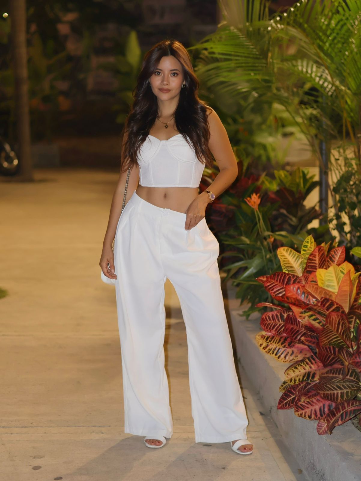 CORSET BLANCO ENCAJE