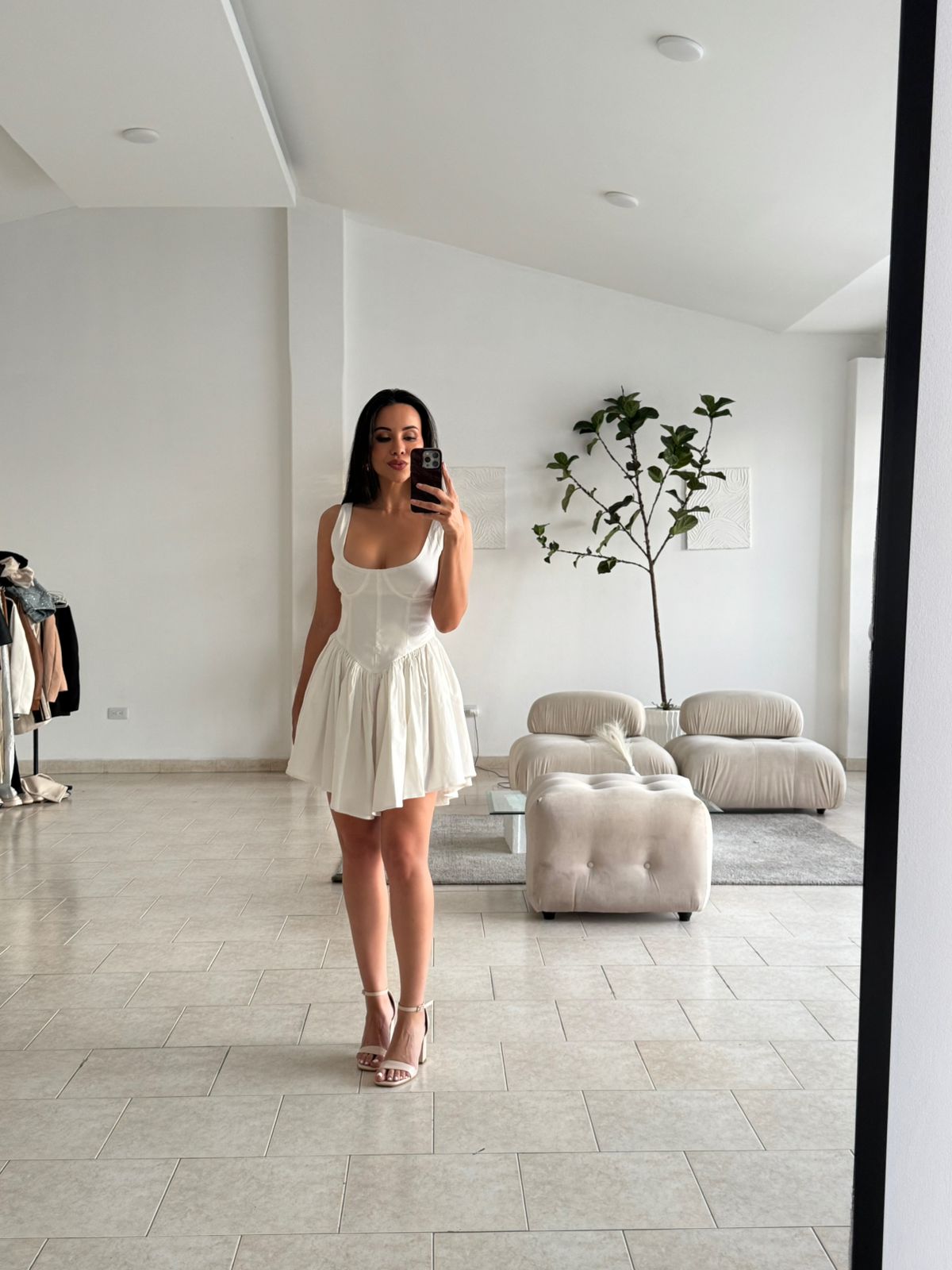 VESTIDO CORSET BLANCO