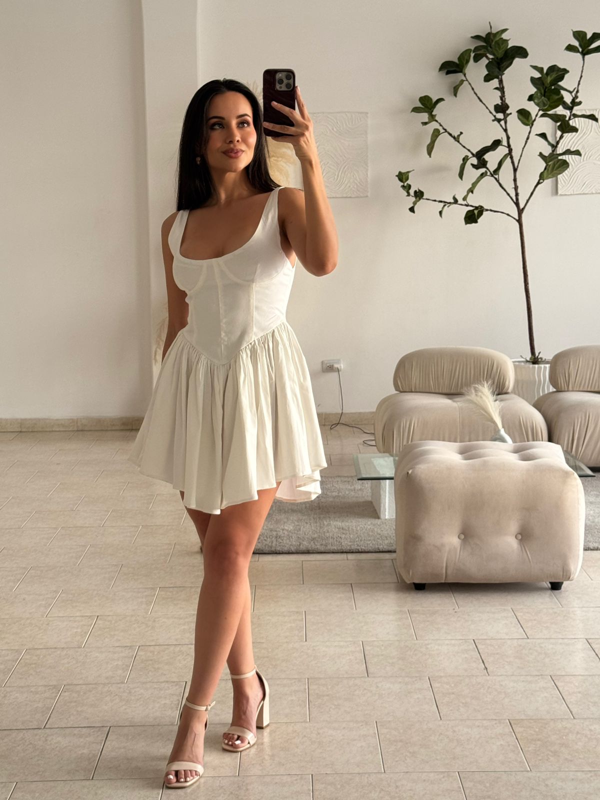 VESTIDO CORSET BLANCO