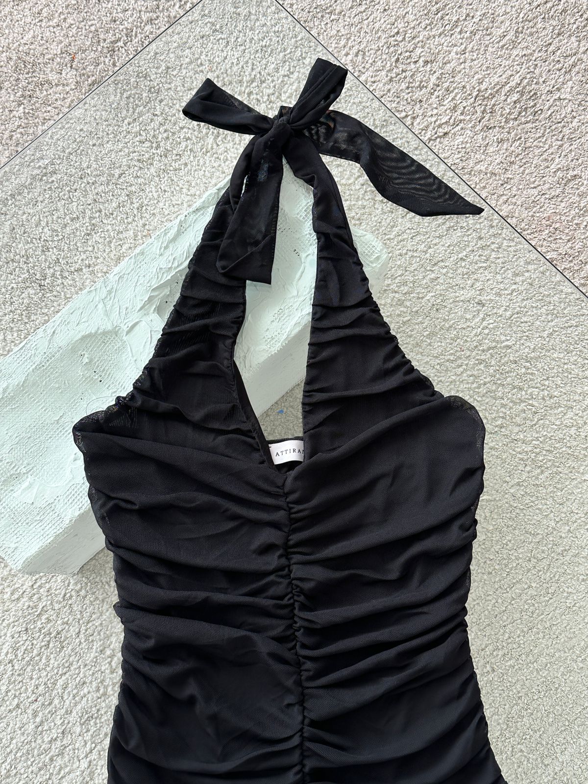 BODY MESH AMARRE CUELLO NEGRO