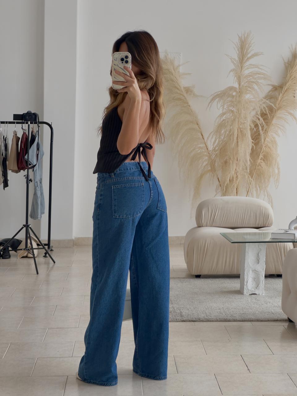 JEAN LOW WAIST TONO MEDIO