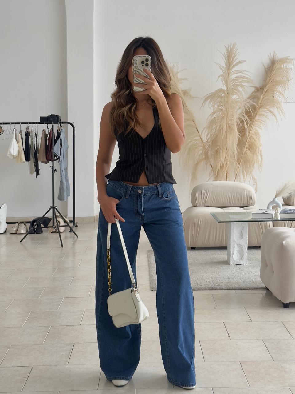 JEAN LOW WAIST TONO MEDIO