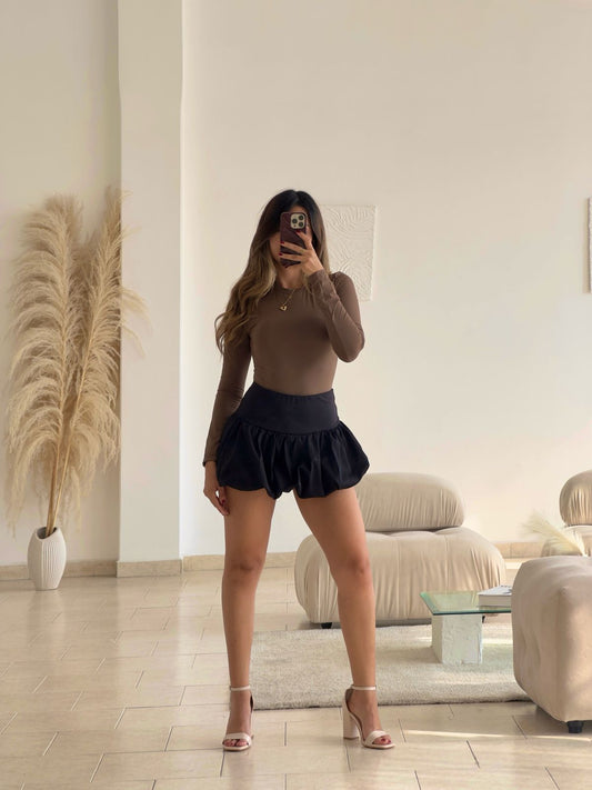 BODY MANGA LARGA MOCHA