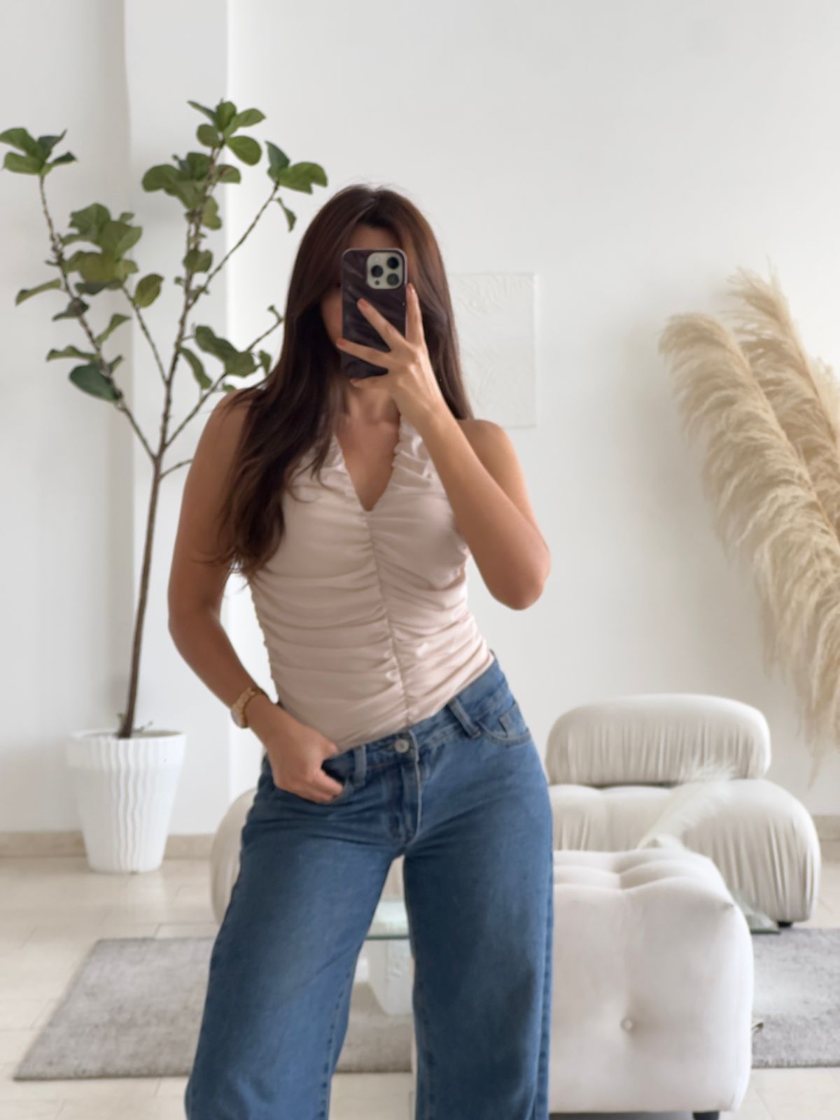 BODY MESH AMARRE CUELLO PALO ROSA