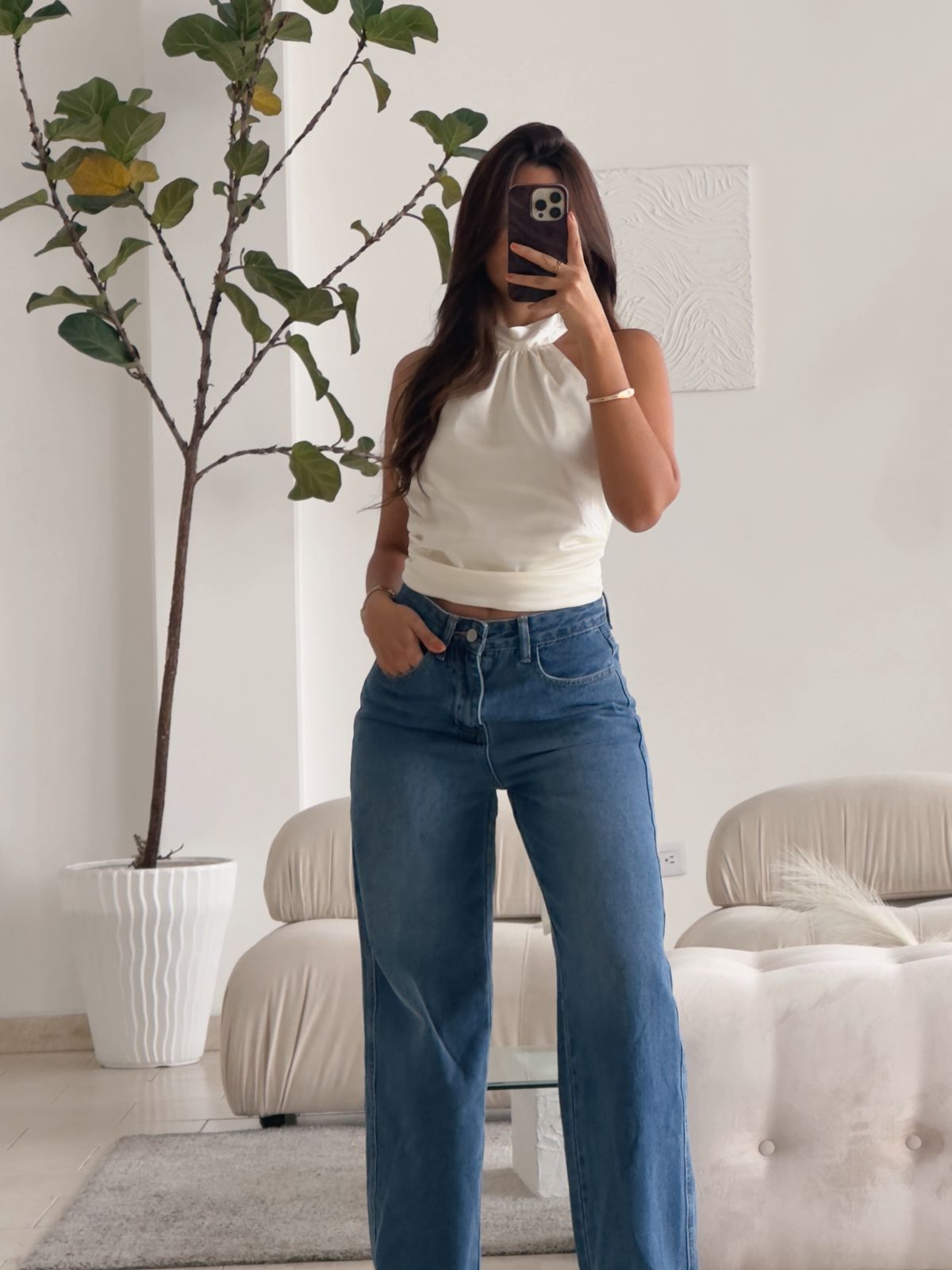 JEAN TIRO ALTO CLÁSICO TONO MEDIO