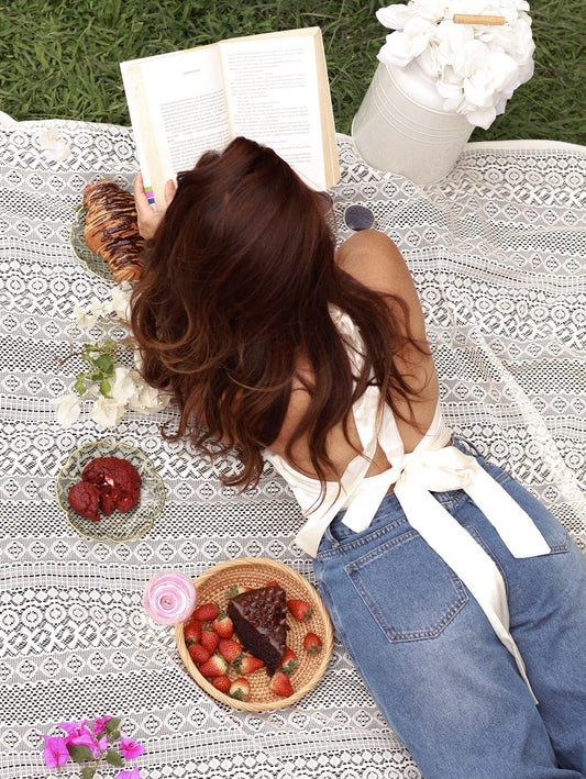 BLUSA EN SEDA CHAMPAÑA AMARRE CUELLO Y ESPALDA