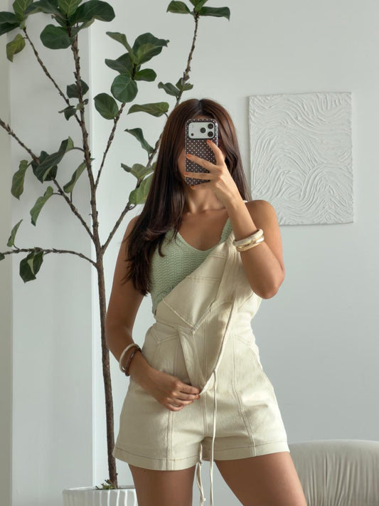 TOP TEJIDO VERDE PASTEL