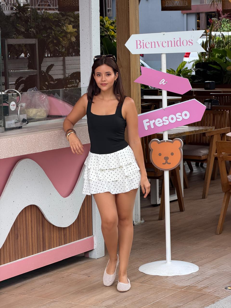 FALDA SHORT POLKA DOT BOLEROS