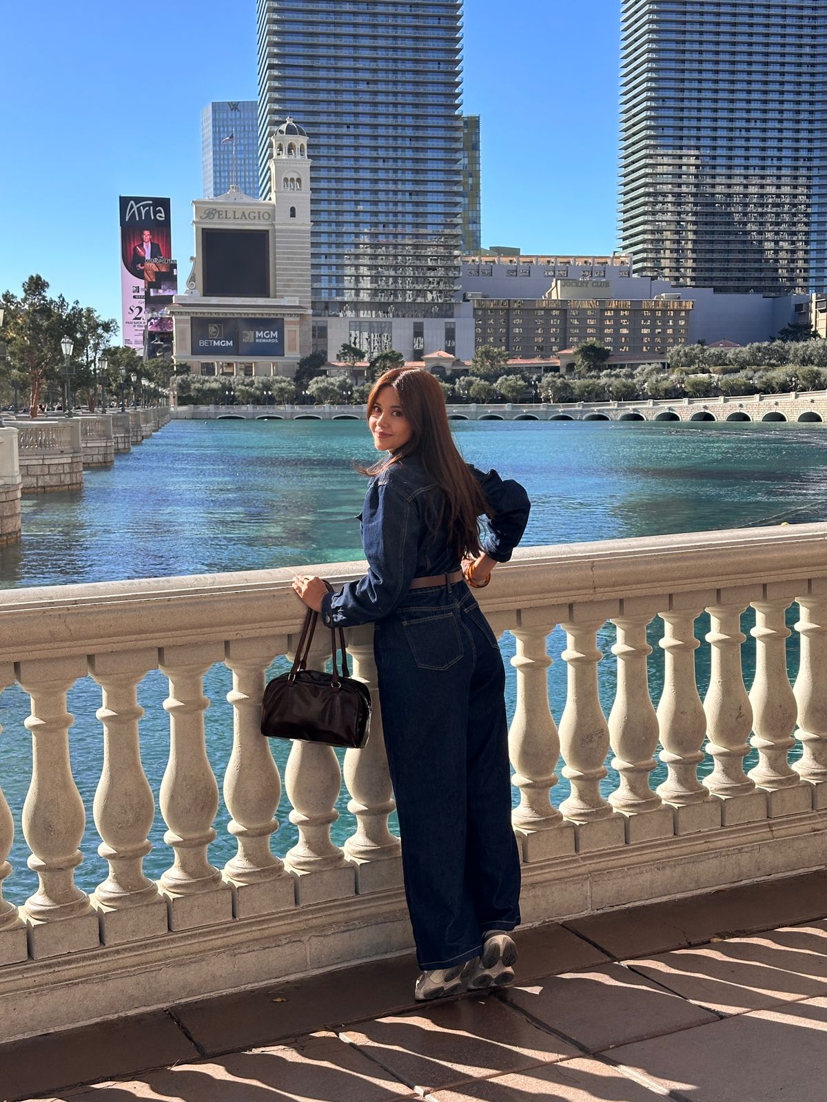 ENTERIZO PANTALON DENIM OSCURO