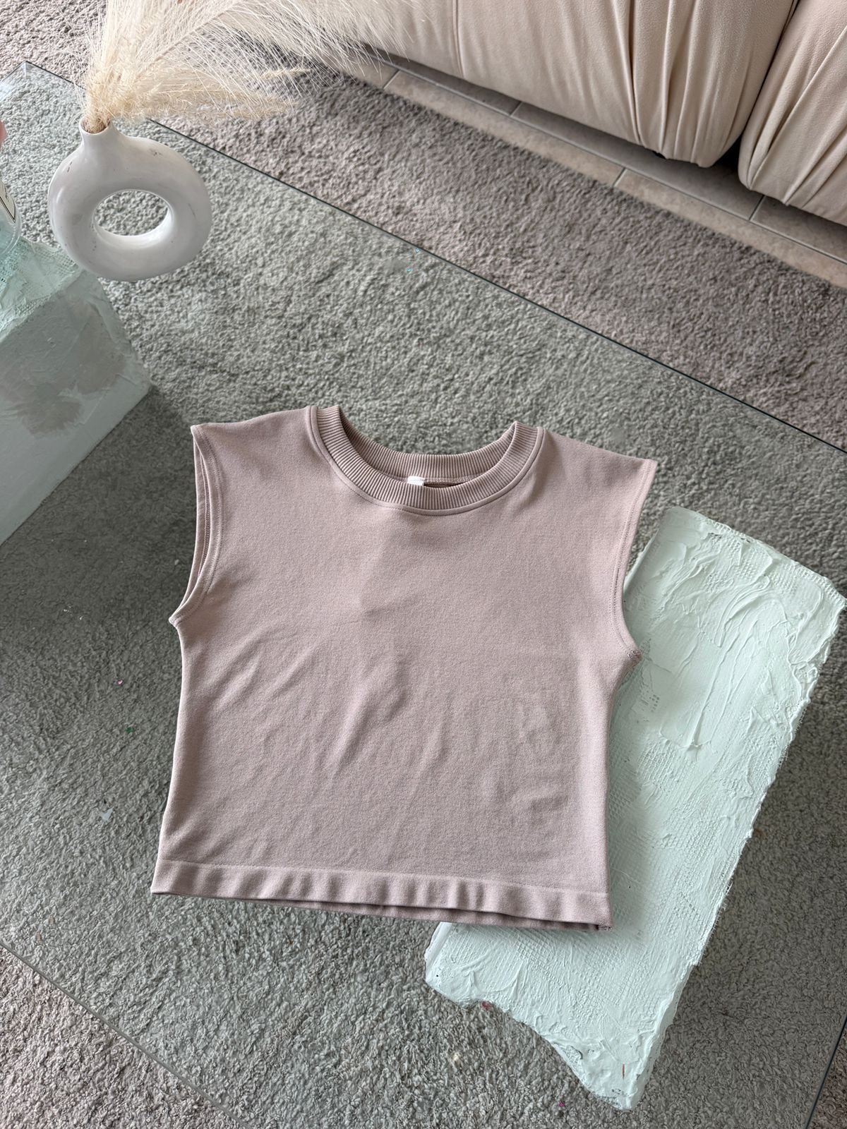 MUSCLE TEE GRIS