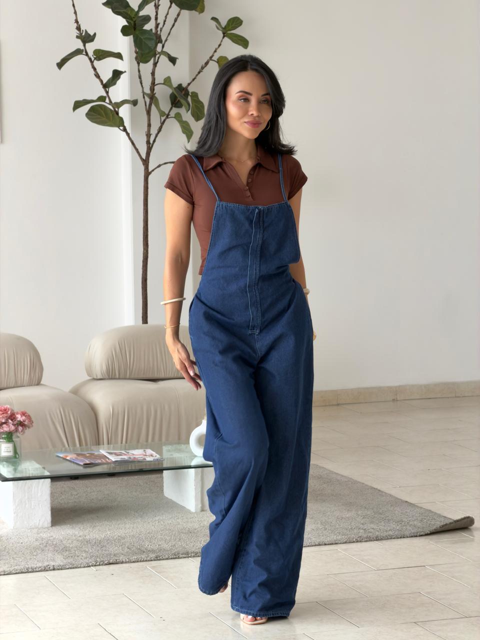 OVERALL PANTALON DENIM OSCURO